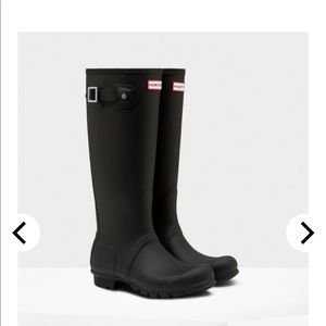 COPY - Hunter boots tall black matte